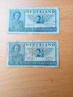 Biljetten van twee gulden vijftig, Postzegels en Munten, Bankbiljetten | Nederland, Ophalen of Verzenden