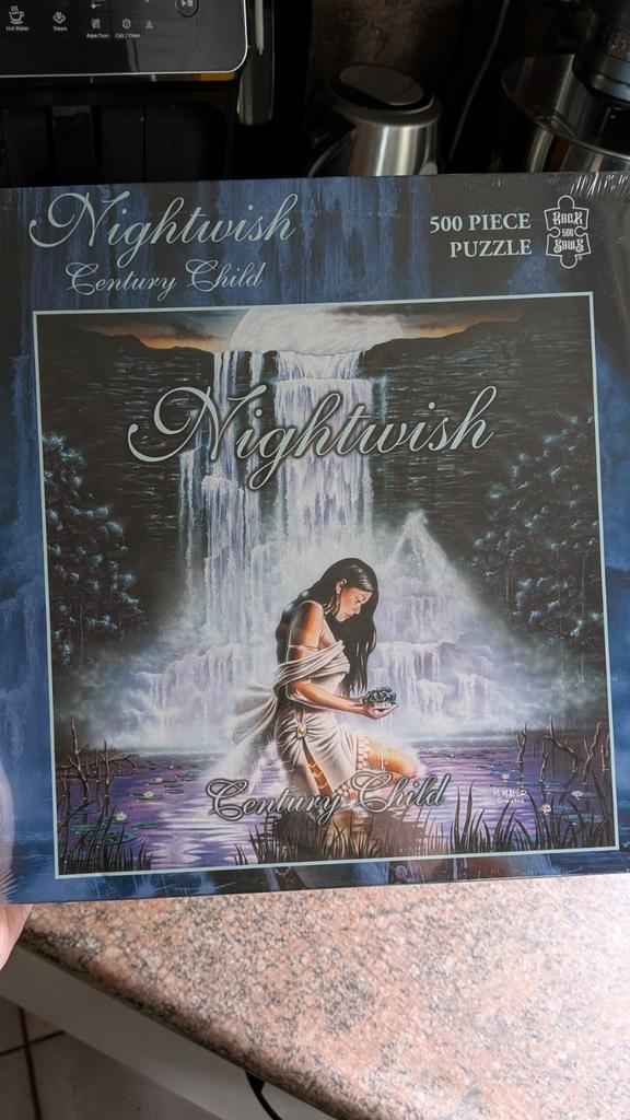 Nightwish - Century Child Puzzel (500 stukjes), Hobby en Vrije tijd, Denksport en Puzzels, Nieuw, 500 t/m 1500 stukjes, Ophalen of Verzenden