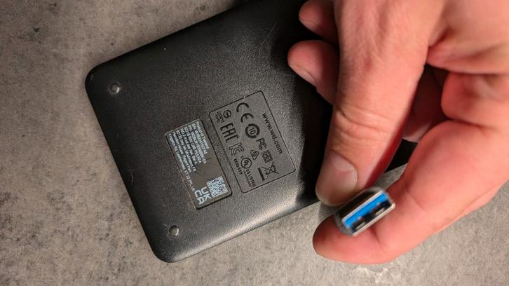 WD 5TB Externe Harde Schijf, Computers en Software, Harde schijven, Zo goed als nieuw, Extern, HDD, USB, Ophalen of Verzenden