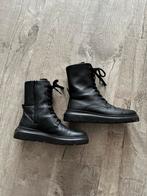 Ecco Boots met veters en rits maat 41, Zwart, Lage of Enkellaarzen, Ophalen of Verzenden, Zo goed als nieuw