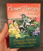 Flower Therapy Oracle Cards Doreen Virtue and Robert Reeves, Ophalen of Verzenden, Zo goed als nieuw, Tarot of Kaarten leggen
