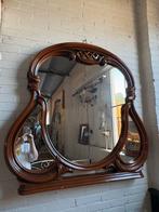 Mooie queen ann spiegel, Antiek en Kunst, Ophalen, Rechthoekig