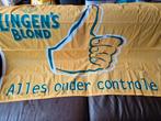 Vlag van Lingens Blond, Ophalen of Verzenden, Reclamebord, Plaat of Schild, Overige merken