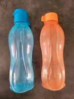 2 eco drinkflessen 500ml, Ophalen of Verzenden, Zo goed als nieuw, Blauw, Beker of Kan