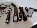 5 vintage microfoons - casio, philps, Ophalen of Verzenden, Gebruikt, Overige typen