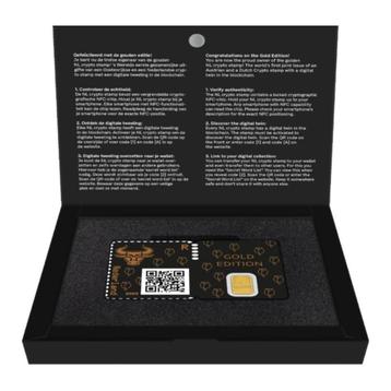Crypto postzegel GOUD Stier 2024 beschikbaar voor biedingen