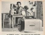 Retro reclame 1958 Erres Jumbo stofzuiger gezin jaren 50, Verzamelen, Retro, Verzenden, Overige typen