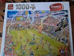 King Puzzel - Voetbal Chaos 1000 stukjes, Hobby en Vrije tijd, Ophalen, 500 t/m 1500 stukjes, Zo goed als nieuw, Legpuzzel