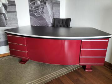 Vintage Bureau met Lades - afbeelding 8