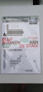 Bouwplaat Timmerhuis Rotterdam, Hobby en Vrije tijd, Ophalen of Verzenden, Nieuw, 1:50 of kleiner, Diorama