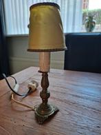 Antieke koperen lamp, Antiek en Kunst, Ophalen of Verzenden