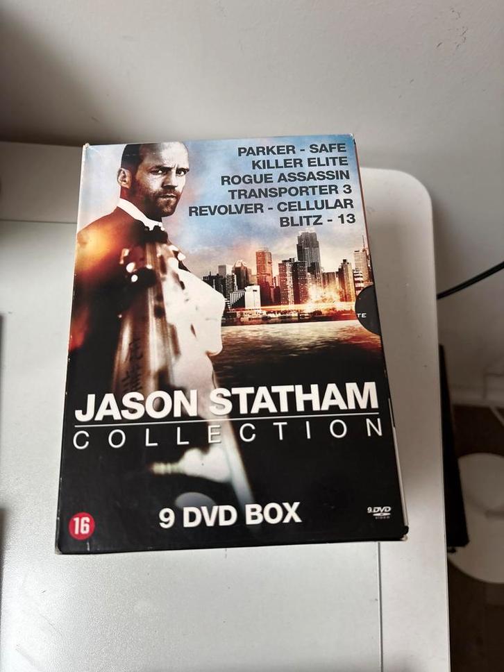 Jason Statham Collectie - 9 DVD Boxset, Cd's en Dvd's, Dvd's | Actie, Zo goed als nieuw, Actie, Boxset, Vanaf 16 jaar, Ophalen of Verzenden
