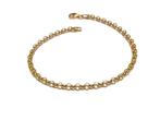 14 Karaat Gouden Jasseron Schakel Armband - 19 cm / 3,5 mm, -, -, Nieuw, Ophalen of Verzenden