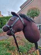 Mooie op aanvraag gemaakt hobby horse, hobbyhorse, bruin, Hobby en Vrije tijd, Overige Hobby en Vrije tijd, Ophalen of Verzenden