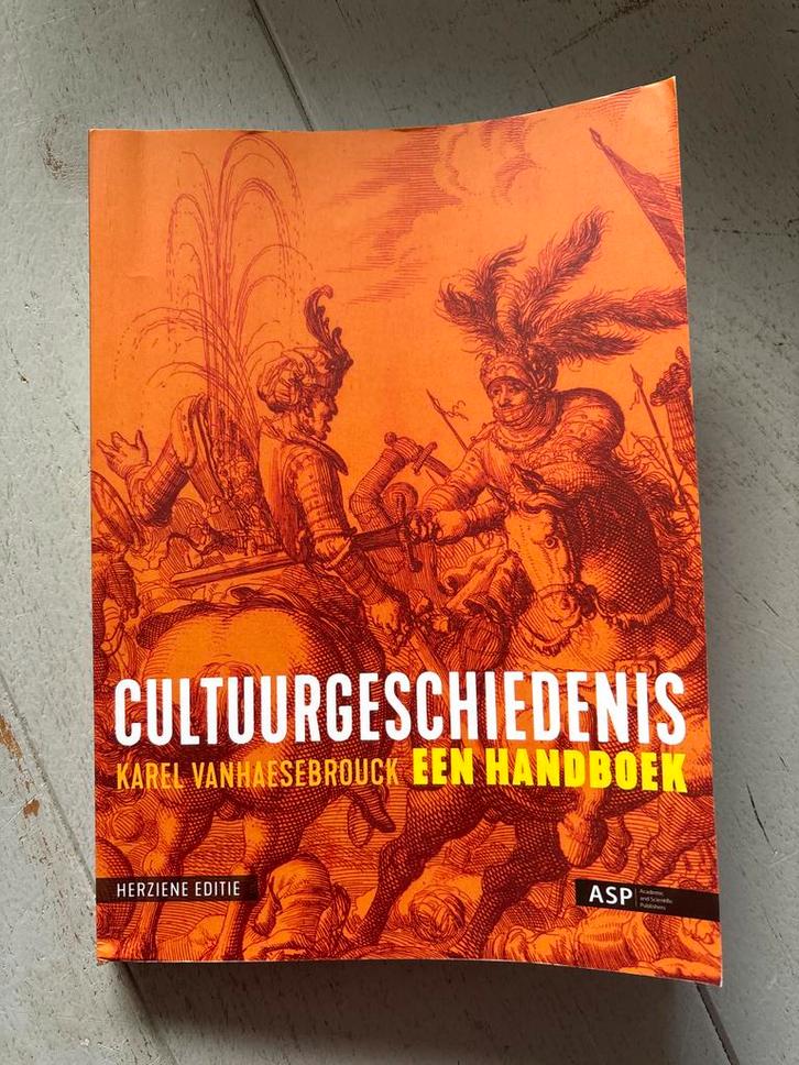 Cultuurgeschiedenis - Karel Vanhaesebrouck, Boeken, Geschiedenis | Vaderland, Zo goed als nieuw, 20e eeuw of later, Ophalen of Verzenden