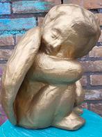 Vintage/Grote/Goudkleurig/Engel, Antiek en Kunst, Ophalen of Verzenden