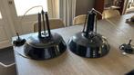 HK Living industriele metalen hanglampen zwart, Huis en Inrichting, Ophalen of Verzenden, Zo goed als nieuw, Minder dan 50 cm