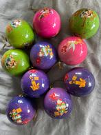 10 gekkeurde plastic disney Kerstballen, Ophalen of Verzenden, Zo goed als nieuw