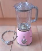 Roze SMEG blender BLF03, Ophalen of Verzenden, Zo goed als nieuw, Blender