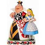 Disney traditions alice/versus boze koningin met doos, Ophalen of Verzenden, Overige figuren, Zo goed als nieuw, Beeldje of Figuurtje