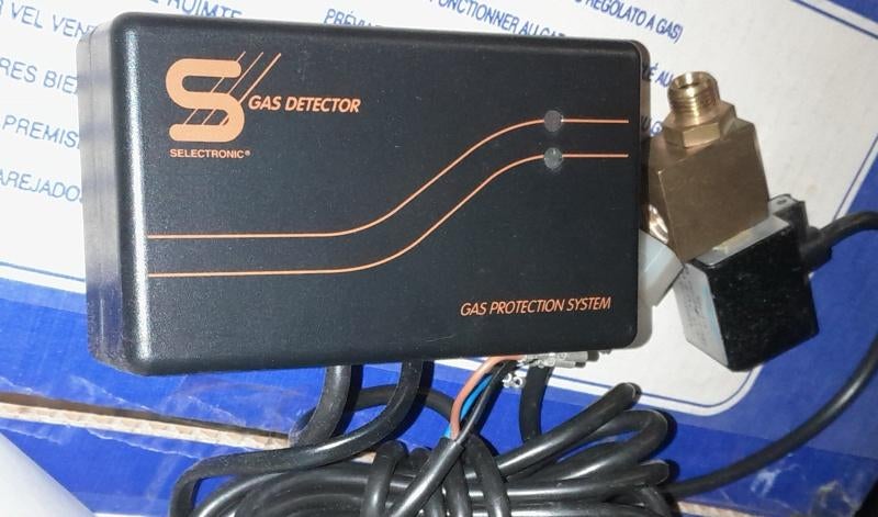 Selectronic GS 201 1 sensor gasdetector met 12 V gasafsluite, Ophalen, Nieuw