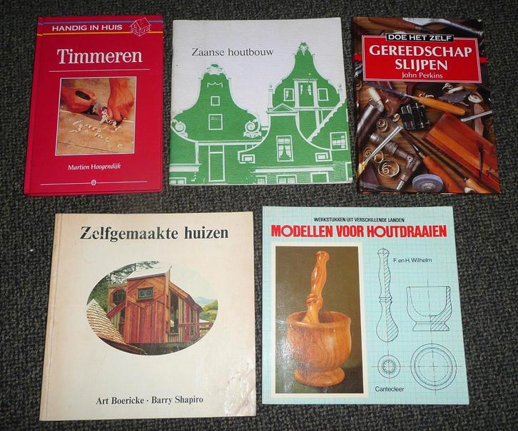 21 x HOUTCONSTRUCTIES houtbewerking hout vakkennis timmeren., Boeken, Hobby en Vrije tijd, Zo goed als nieuw, Houtbewerking, Ophalen of Verzenden