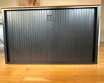 Roldeurkast zwart met slot., Huis en Inrichting, Ophalen, Gebruikt, 100 tot 150 cm, Metaal