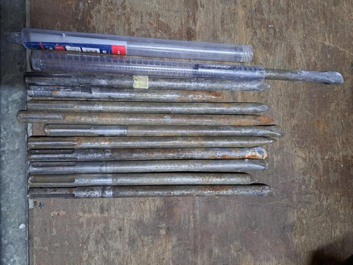 hakbeitels sds max, Doe-het-zelf en Verbouw, Gereedschap | Machine-onderdelen en Toebehoren, Gebruikt, Ophalen