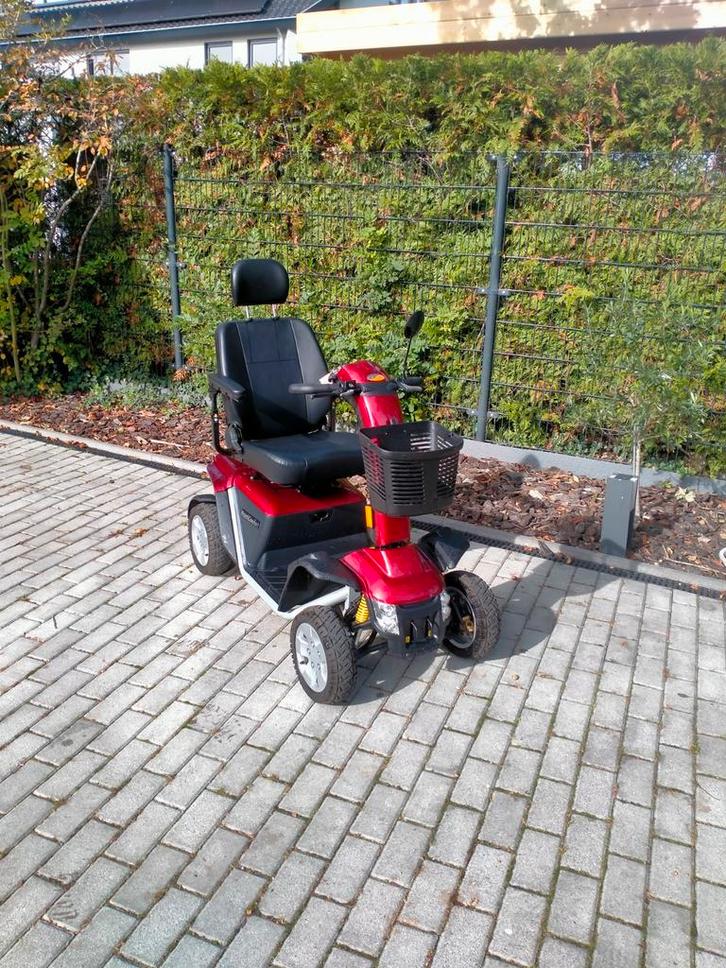 In nieuwstaat 4 wiel scootmobiel xl., Diversen, Brommobielen en Scootmobielen, Zo goed als nieuw, Mango, 46 km of meer, 16 km/u of meer