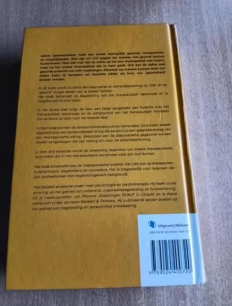 Piet Weisfelt - Op weg naar gezondheid, Ophalen of Verzenden, Zo goed als nieuw, Ontwikkelingspsychologie