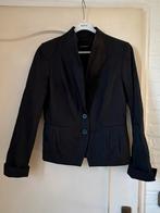 Zwarte blazer merk Far Hills maat 36, gevoerd., Ophalen of Verzenden, Zo goed als nieuw, Maat 36 (S), Zwart