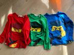 3 Ninjago Lego shirt met lange mouwen maat 98/104, Kinderen en Baby's, Kinderkleding | Maat 98, Ophalen of Verzenden, Zo goed als nieuw