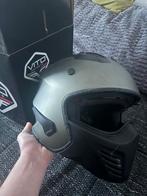 Vito Bruzano Matt Titanium Helm - XL, Ophalen of Verzenden, Zo goed als nieuw, Extra large of groter