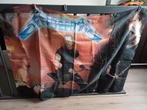 80's vintage polyester vlag van Metallica, Ophalen of Verzenden, Zo goed als nieuw