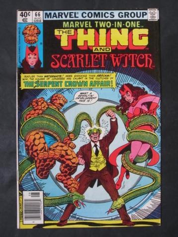 Marvel Two-In-One #66 Marvel 1980 The Thing & Scarlet Witch beschikbaar voor biedingen