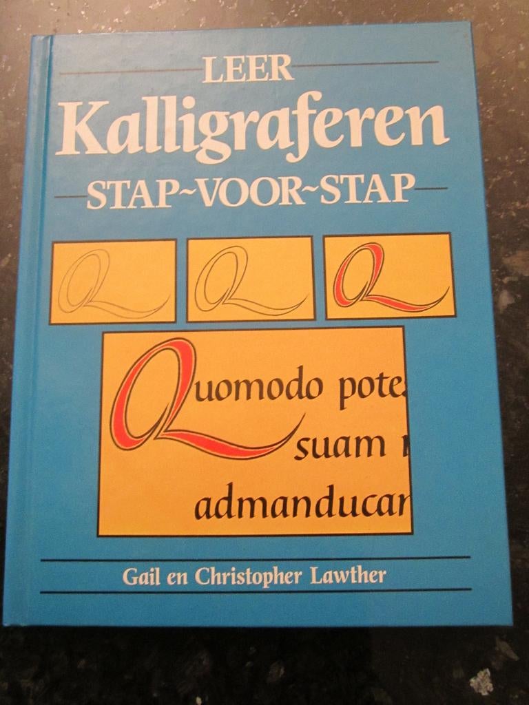 62.  Kalligrafie, Ophalen, Zo goed als nieuw