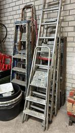 Ladders, keuken trapjes, opstapjes, Doe-het-zelf en Verbouw, Ladders en Trappen, Ophalen, Gebruikt, Minder dan 2 meter