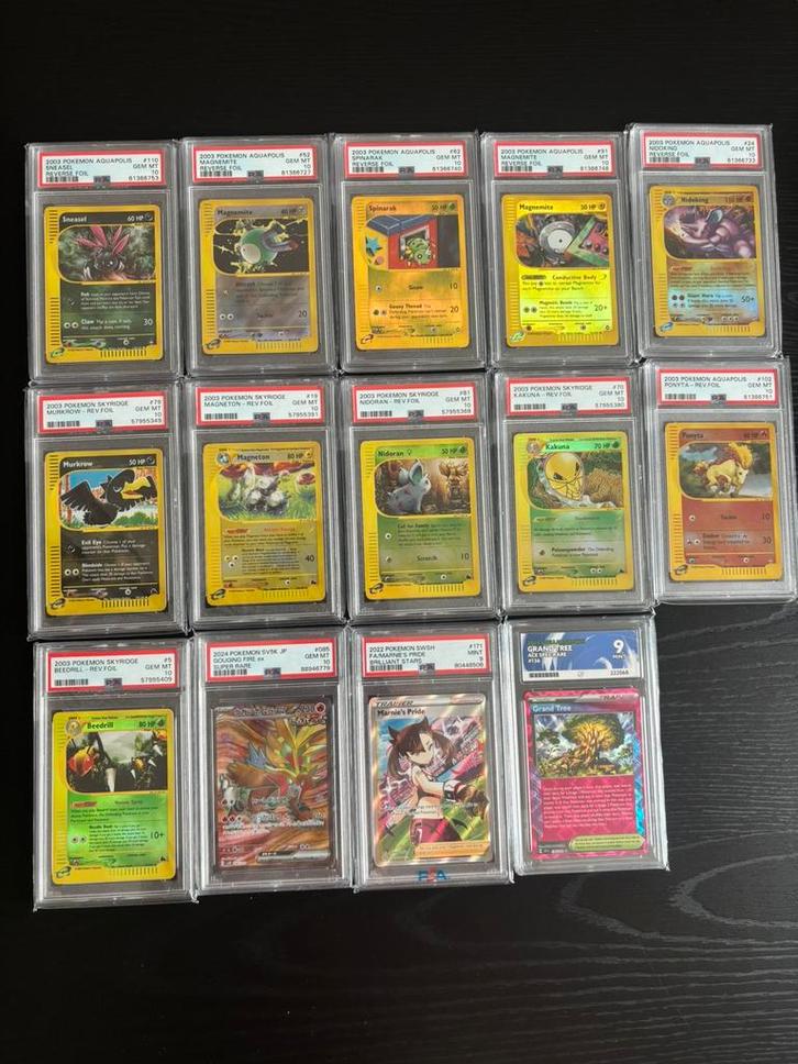 Pokemon psa slabs, Hobby en Vrije tijd, Verzamelkaartspellen | Pokémon, Nieuw, Losse kaart, Foil, Ophalen of Verzenden
