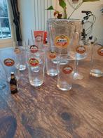 Amstel bierglazen en pitcher, Verzamelen, Glas en Borrelglaasjes, Ophalen of Verzenden, Zo goed als nieuw, Bierglas