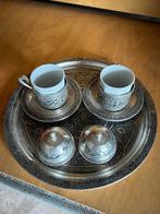 Marokkaans klein thee/koffie setje, Huis en Inrichting, Woonaccessoires | Dienbladen, Zo goed als nieuw, Ophalen