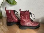 Tommy Hilfiger leren boots rood zwart maat 39, Ophalen of Verzenden