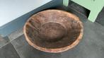 Grote houten schaal / olijfbak, Huis en Inrichting, Schaal, Rond, Ophalen of Verzenden, Zo goed als nieuw