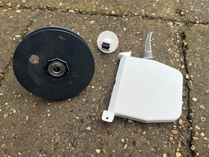 Rolluik onderdelen set, Doe-het-zelf en Verbouw, Rolluiken, Gebruikt, Minder dan 100 cm, Ophalen of Verzenden