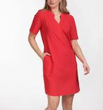 Studio Anneloes Stella jurkje dress rood travelstof mt XXL, Maat 46/48 (XL) of groter, Ophalen of Verzenden, Zo goed als nieuw