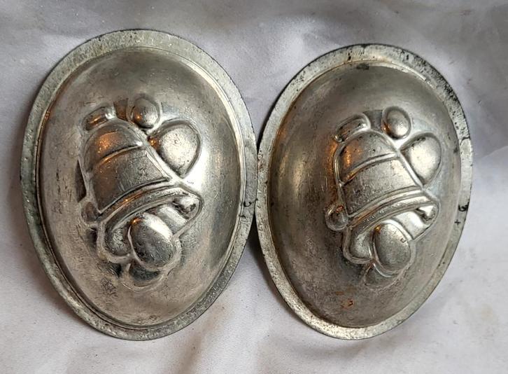 Prachtige antieke chocoladevorm: unieke PAASKLOKKEN, Antiek en Kunst, Curiosa en Brocante, Ophalen of Verzenden