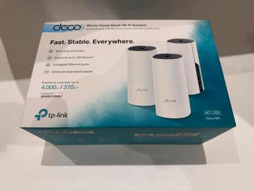 TP-Link Deco M4 Mesh WiFi Systeem beschikbaar voor biedingen