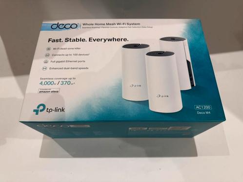 TP-Link Deco M4 Mesh WiFi Systeem, Computers en Software, Accesspoints, Nieuw, Ophalen of Verzenden
