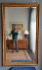 Zeer grote spiegel facetgeslepen en sierlijst, Ophalen, 200 cm of meer, Zo goed als nieuw, 100 tot 125 cm