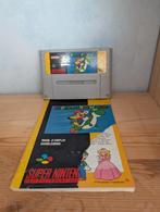Super Mario World SNES - Compleet met Handleiding!, Spelcomputers en Games, Games | Nintendo Super NES, 2 spelers, Ophalen of Verzenden