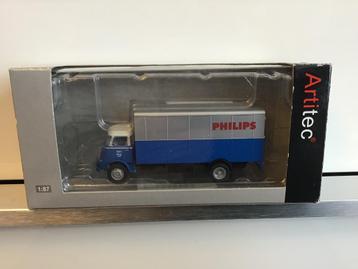 Artitec DAF 1964 kofferopbouw PHILIPS beschikbaar voor biedingen
